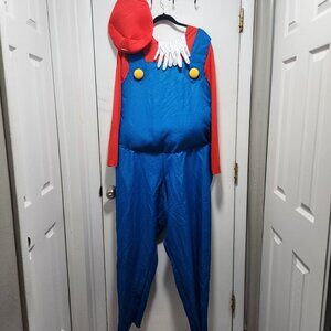 Worn Once Disguise Super Mario Costume Size XXL (50-52)